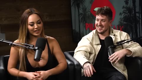 ANGELA WHITE F_NGERS KAZUMI DURING | PILLOWTALK LIVE PODCAST