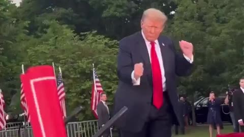 Just a Video of Trump Dancing! LOL