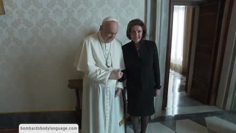 Body Language: Pelosi meets Pope