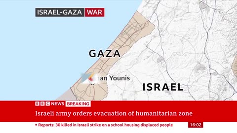 Israeli strike on Gaza school kills at least 30, says Hamas-run ministry of health | BBC News