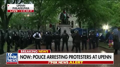 Police arrest anti-Israel protesters at UPenn Gutfeld Fox News