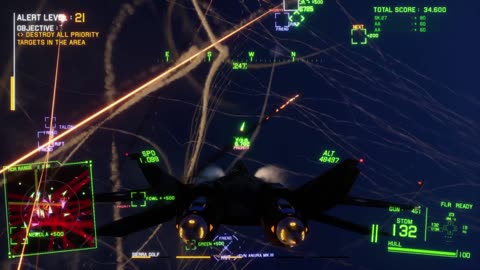 Project Wingman Conquest Mode, Mission 33, Normal, 0.5x alert modifier