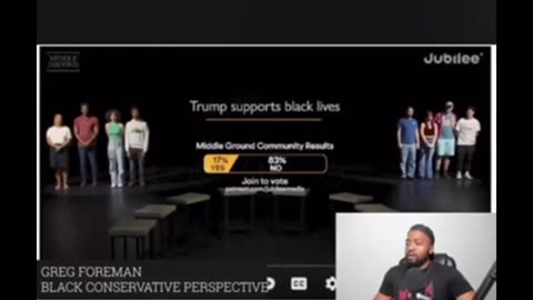 Captioned: Black Conservatives SCHOOL Delusional White Liberal On Trump Supporting Black People