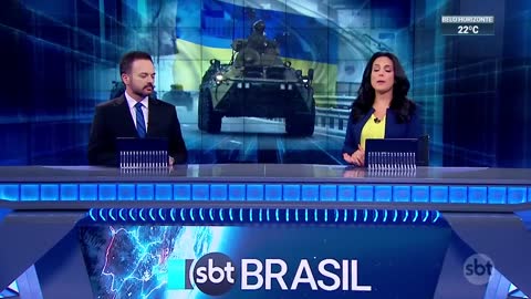 Ucrânia acusa Rússia de lançar mísseis contra Polônia | SBT Brasil (15/11/22)