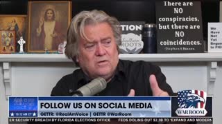 Bannon: We have to do it, we cannot allow the apparatus to remove a sitting President