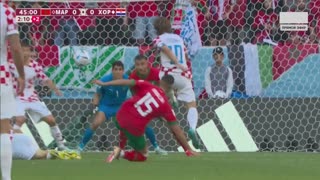 Luka modric big chance vs marocco