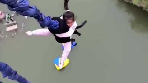 Bungee Jumping With Rope