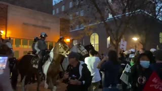 Penn State Riots Over Alex Stein Having Free Speech, Mounted Police Called In For Left Wing Violence