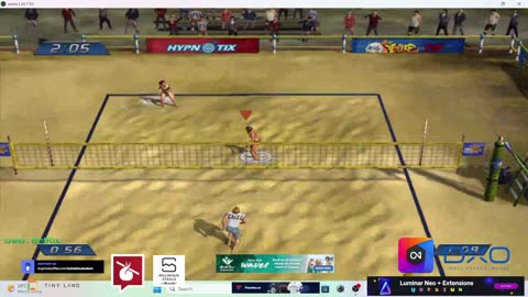 Outlaw Volleyball - June 29, 2023 Gameplay