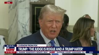 Trump trial video: Trump blasts 'rogue' judge during break at civil fraud trial