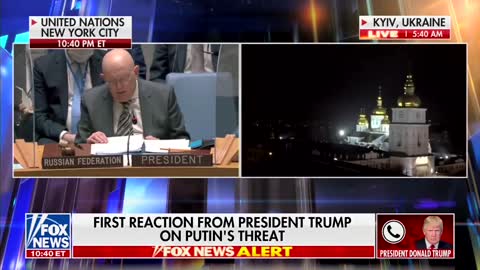 President Trump Calls into Fox News as Putin Announces "Special Military Operation" In Ukraine