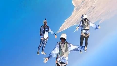 Special sky dive fun