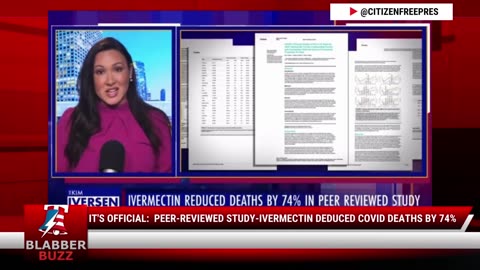 It's Official: Peer-Reviewed Study-Ivermectin Deduced Covid Deaths By 74%