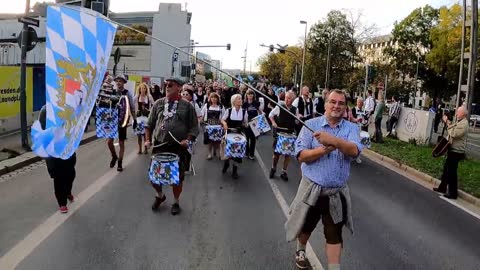 Trommler in Dresden am 29.10.2022 - Für Frieden und Freiheit