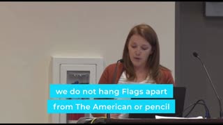 Mom DROPS Mic On School Board Regarding LGBTQ Flag In Schools