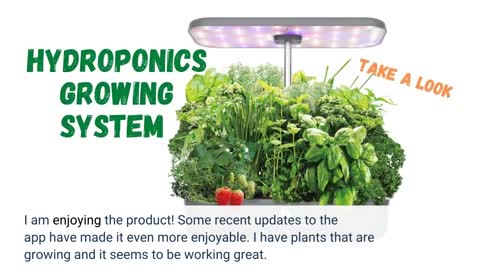 WiFi 12 Pods Hydroponics Growing System with APP-Overview