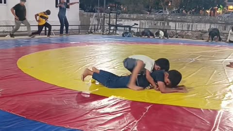 Wrestling training