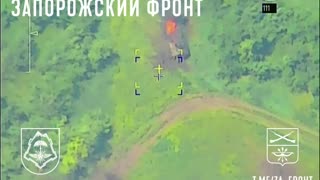 RAF strikes on Ukrainian vehicles and equipment