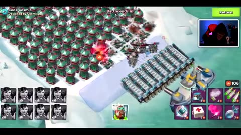 All sniper tower base and Every troop in boom beach