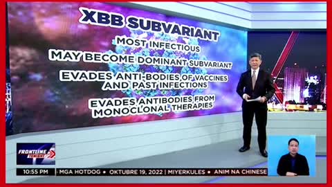 NEWS ExplainED:XBB subvariant at XBCvariant ng COVID-19