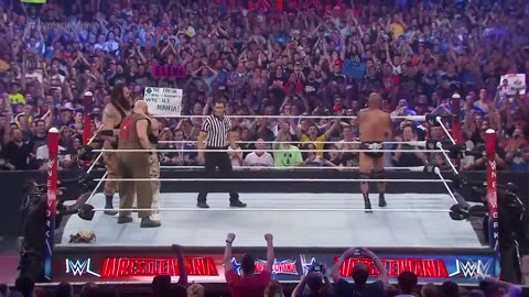 FULL MATCH_The Rock vs Erick Rowan_WrestleMania 32 (720P_HD).mp4