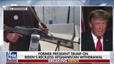 President Trump discusses Afghanistand and the Southern Border