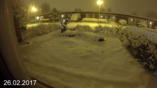 Snow in Iceland Timelapse