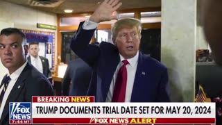 HUGE: Trial Date Announced For Trump's Classified Docs Case