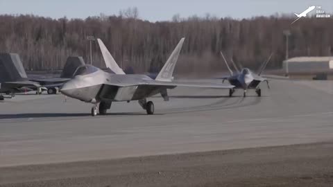 Drain Out F-22’s Toxic Smoke Before Take off