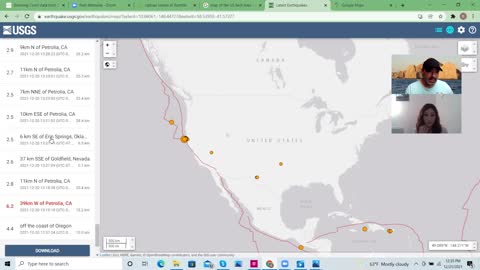 Part II Constitution of 1776 Tammy & Brian Look at Being a US Citizen Plus Earthquakes