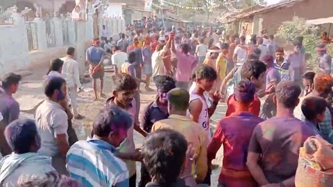 My First Vlog Kanchinegalur Holi special full Video