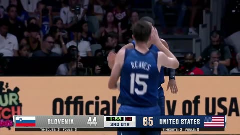 SLOVENIA vs USA SHOWCASE _ FULL GAME HIGHLIGHTS _ August 12, 2023