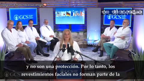 🇺🇸 Dra. Lynn Fynn,virologista:"As máscaras não são e nunca foram uma proteção eficaz."