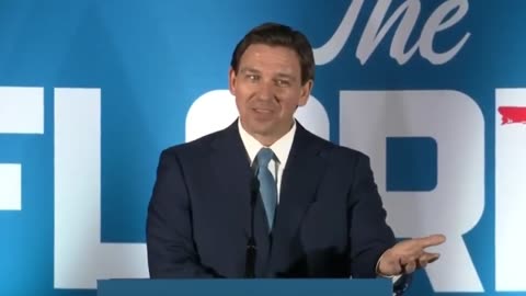 Gov. Ron DeSantis: "We have no state income tax. You all should try it sometime!"