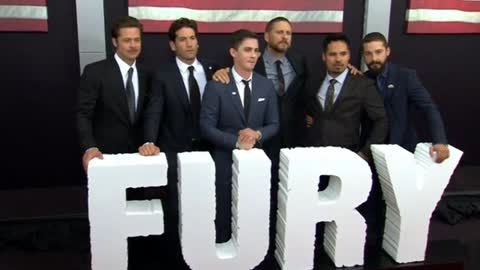 Rivers died from oxygen deprivation, Pitt premieres "Fury"