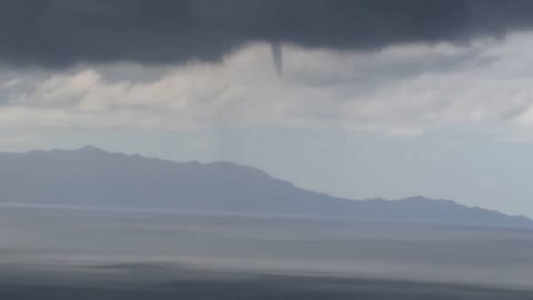 Incredible waterspouts captured off California coast