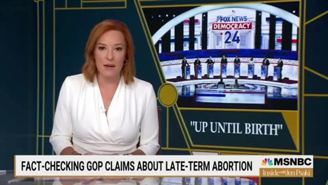 Psaki Tells Americans That No Democrat Supports Late-Term Abortions