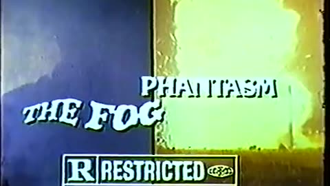 Rare 1980 TV Spot #1 for the Classic Horror Double Feature: The Fog & Phantasm