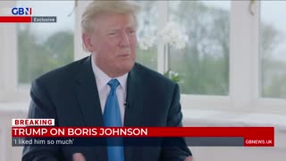 Donald Trump Says Boris Johnson Went Liberal