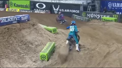 Insane motocross/supercross crashes and takeouts...