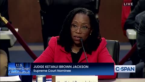Ketanji Brown Jackson says Roe v Wade ‘Settled Law’ that Is ‘Relied Upon’