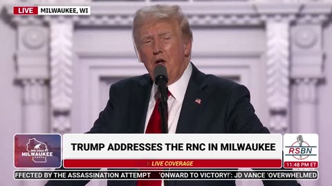 President Donald J. Trump - FULL SPEECH - 2024 RNC in Milwaukee, WI - 7/18/2024