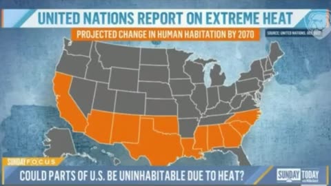 NBC News : Southern US To Become Uninhabitable Tony Heller