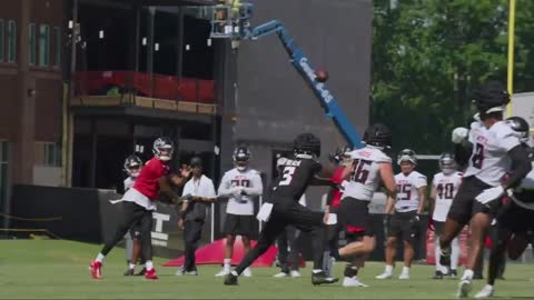 Atlanta Falcons training for success _ AT&T Training Camp Highlights