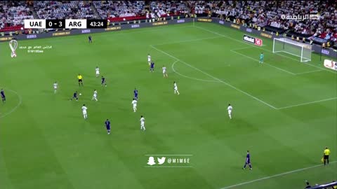 Messi stunning goal vs UAE