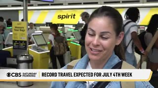 Travel heats up ahead of the Fourth of July CBS News