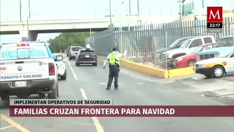 Familia mexicana escapa de sujetos armados que intentaron robarlos al cruzar la frontera