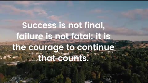 success is not final / quote