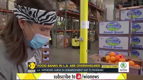 Los Angeles food banks witness unprecedented surge in demand World News WION News