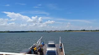 Mekong River, Phnom penh city, Cambodia